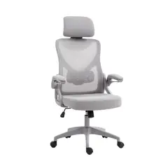 JUST HOME COLLECTION - Silla Escritorio Ergonómica Gris