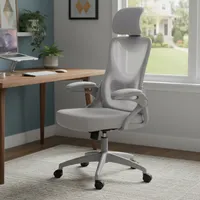 Silla Escritorio Ergonómica Gris