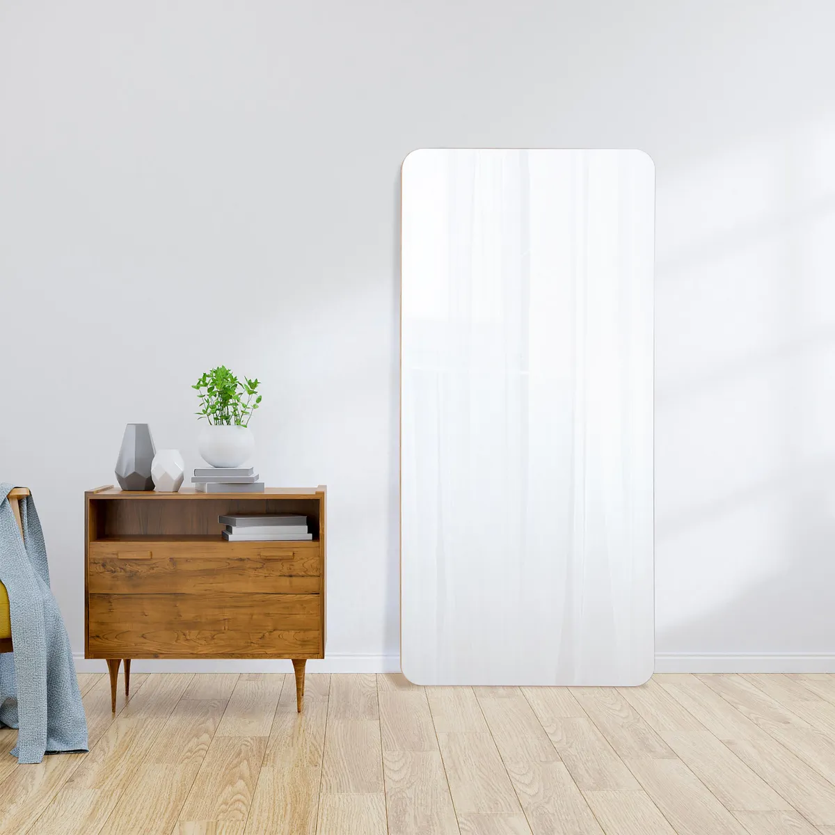 JUST HOME COLLECTION - Espejo de Pie Decorativo Rectangular 70x150 cm Borderless