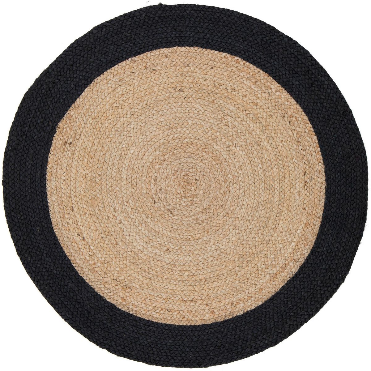 JUST HOME COLLECTION - Alfombra Sombrero 120x120 cm Yute Natural