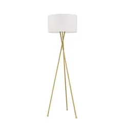 JUST HOME COLLECTION - Lámpara Pie Fran 1l E27 Dorado