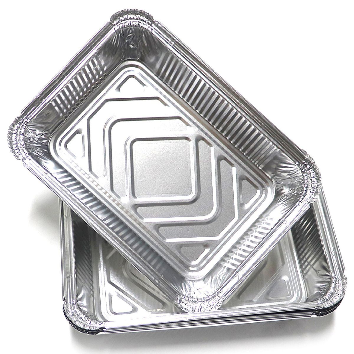 JUST HOME COLLECTION - Set Bandeja Aluminio 5 unidades 26X20X6.5 cm