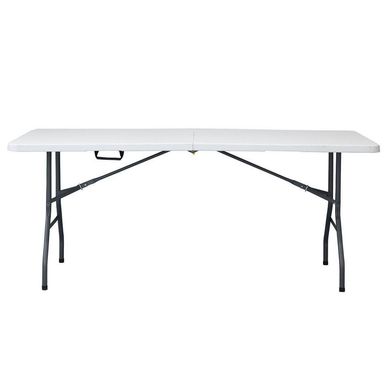 Mesa plegable 180 cm blanca