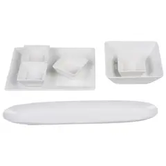JUST HOME COLLECTION - Set Plato Servir 7 Unidades