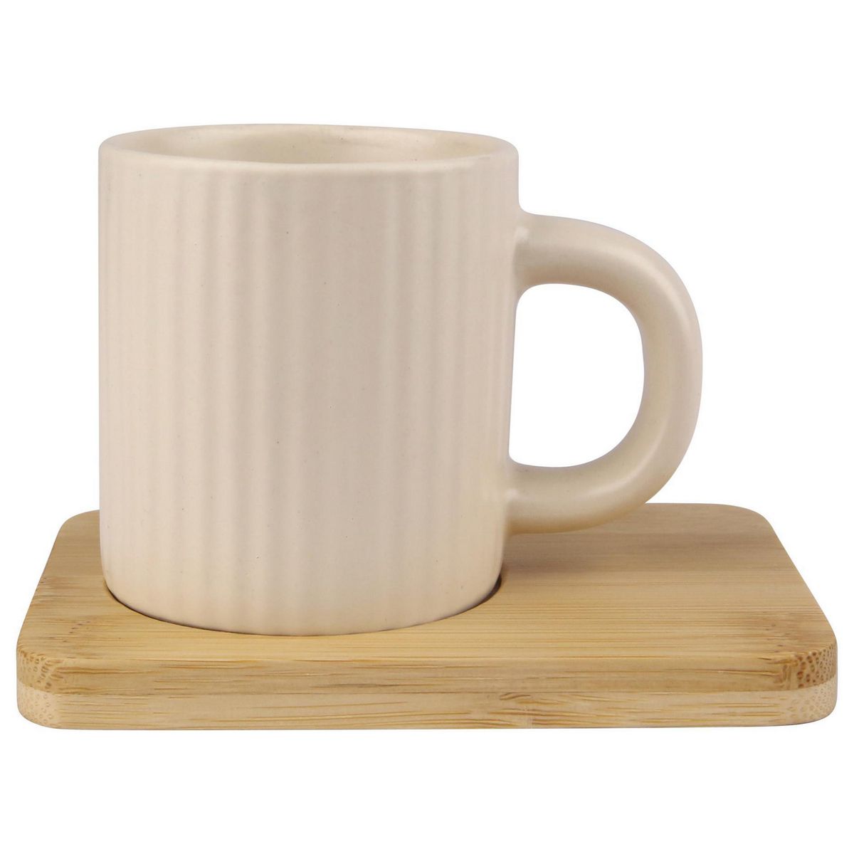 JUST HOME COLLECTION - Set 4 Tazones 100 ml Cerámica Sin colección Multicolor