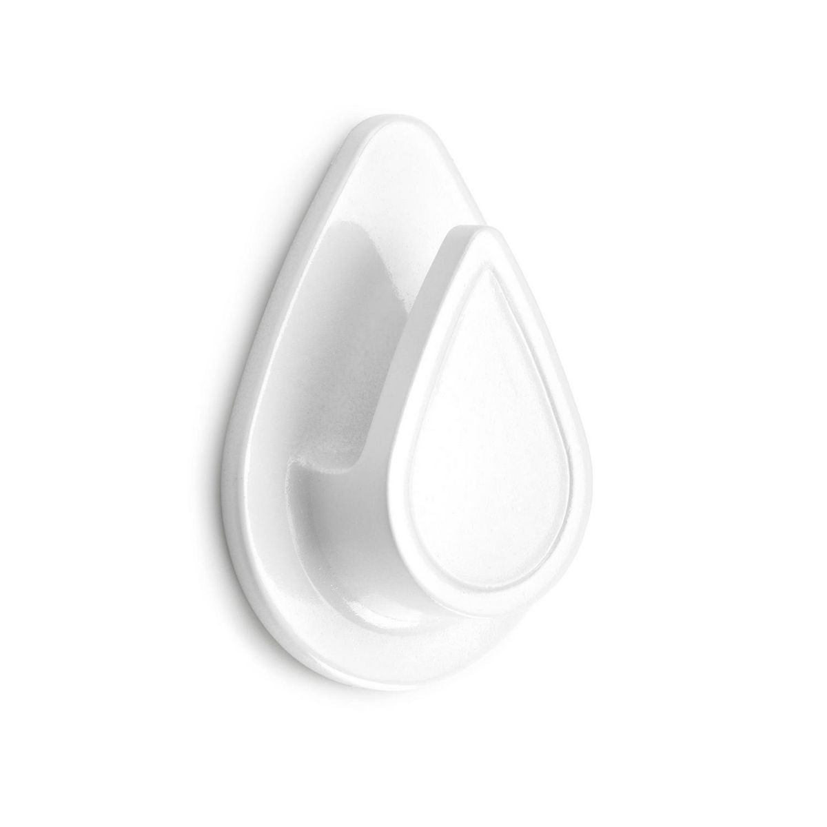 INOFIX - Colgador adhesivo Gota blanco