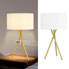 JUST HOME COLLECTION - Lámpara Mesa Fran Amarillo/Dorado 35x59 cm