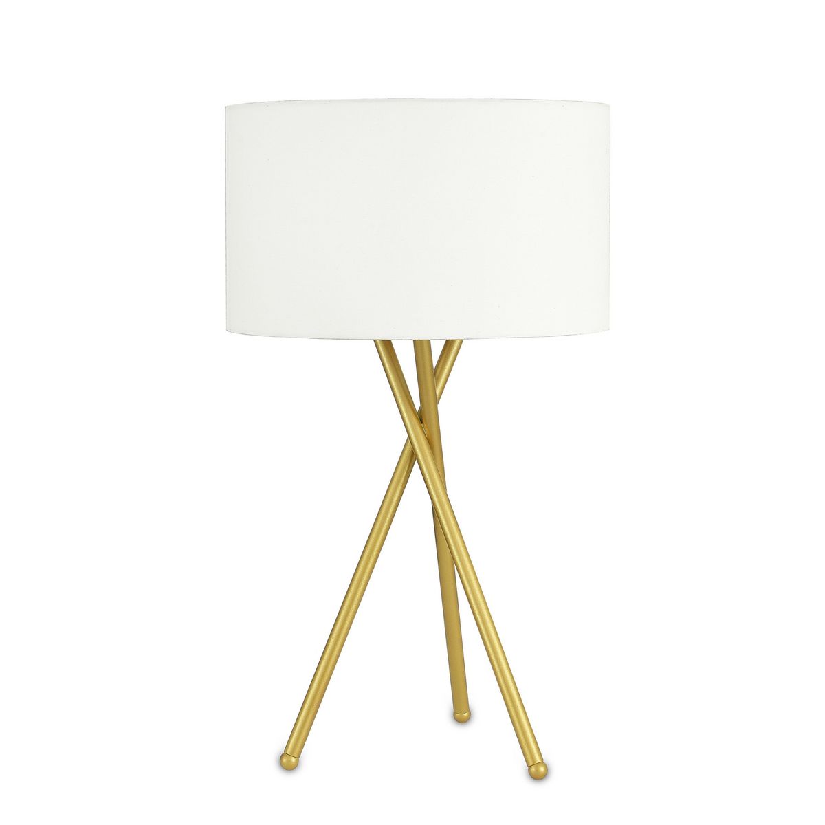 JUST HOME COLLECTION - Lámpara Mesa Fran Amarillo 35x59 cm