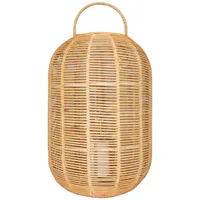 Lámpara Mesa Ratan Amarillo 20x38 cm