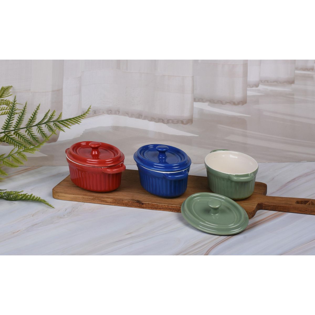 JUST HOME COLLECTION - Bowl Refractario Ovalado Just Home Collection 215 Ml