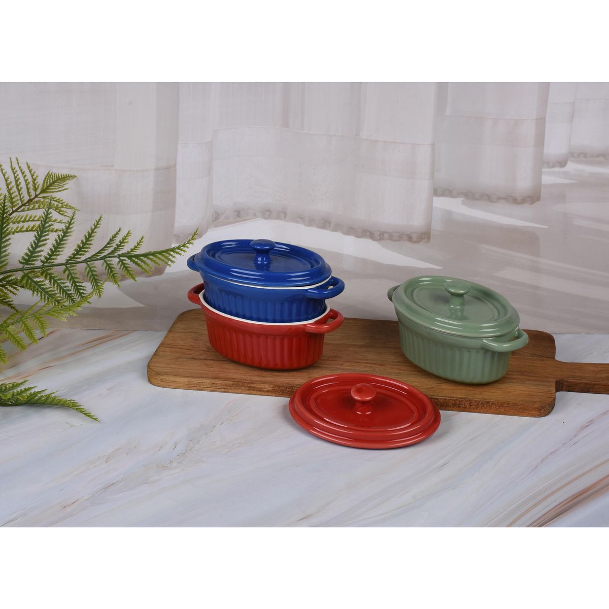 JUST HOME COLLECTION - Bowl Refractario Ovalado Just Home Collection 215 Ml