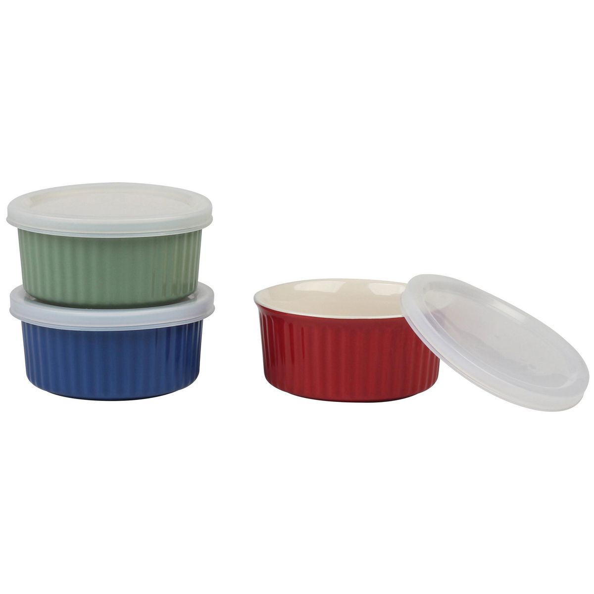 JUST HOME COLLECTION - Bowl Refractario Just Home Collection Con Tapa 420 Ml