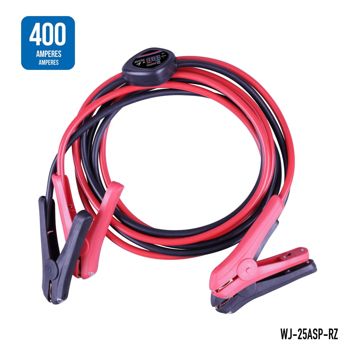 AUTOSTYLE - Cable De Arranque Autostyle 400a 3.5 Metros Con Protector Inteligente