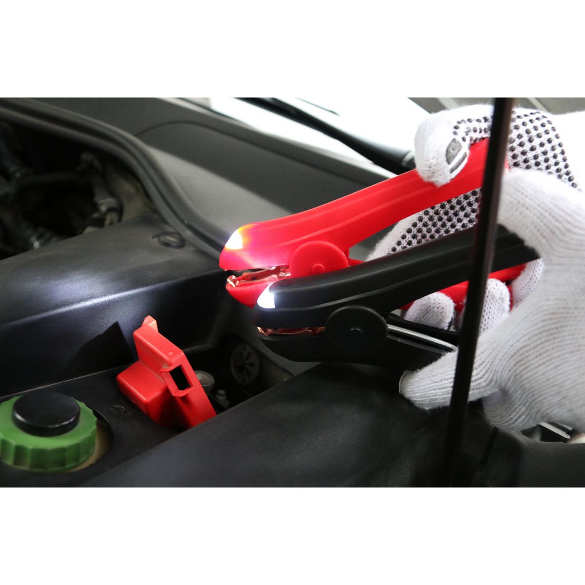 AUTOSTYLE - Cable De Arranque Autostyle 400a 3.5 Metros Con Protector Inteligente