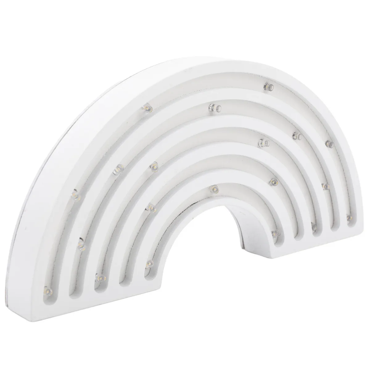 JUST HOME COLLECTION - Lámpara Mesa Arcoiris Multicolor 3x12.5 cm