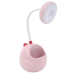 JUST HOME COLLECTION - Lámpara Mesa Infantil USB Dino Rosa