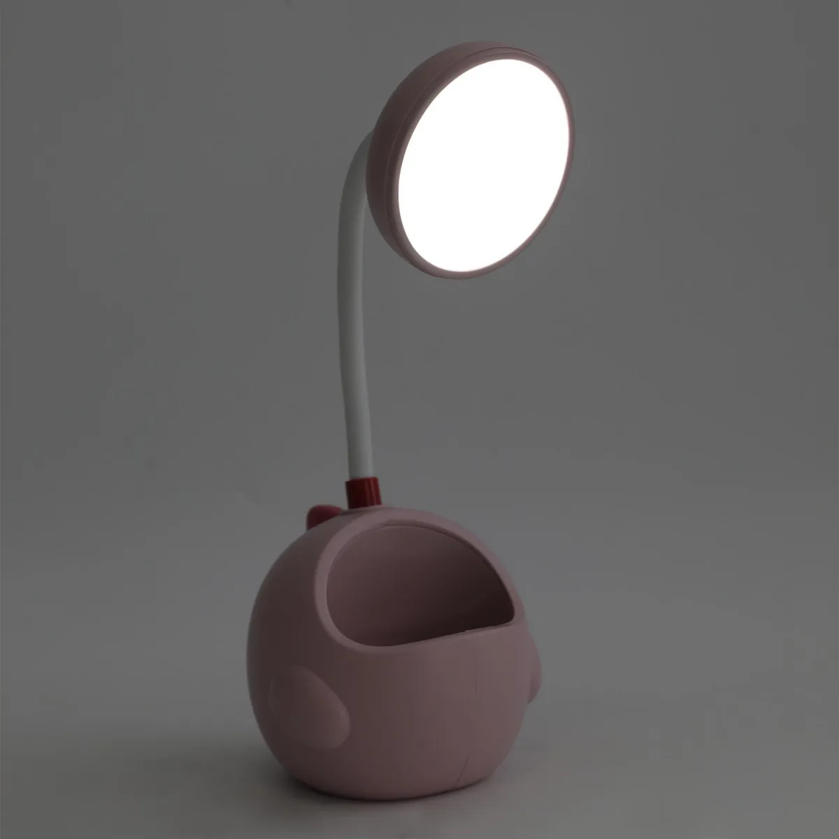 JUST HOME COLLECTION - Lámpara Mesa Dino Rosa 11x28 cm