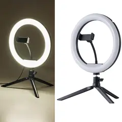 JUST HOME COLLECTION - Aro Luz Mesa Led Stream 38Cm