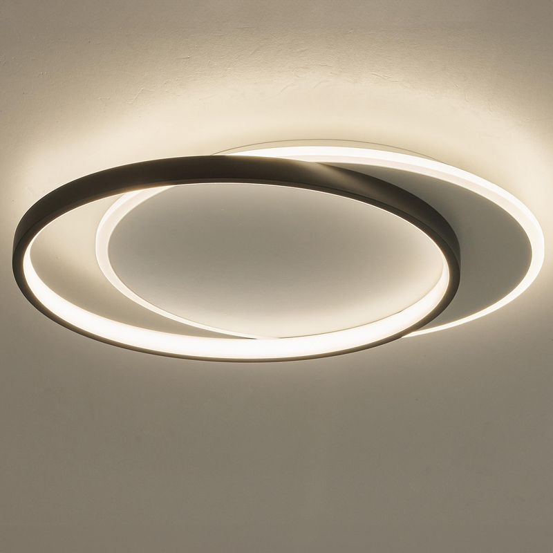 JUST HOME COLLECTION - Lámpara Techo Led Ring 45 cm Luz Natural