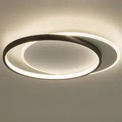 JUST HOME COLLECTION - Lámpara Techo Led Ring 45 cm Luz Natural