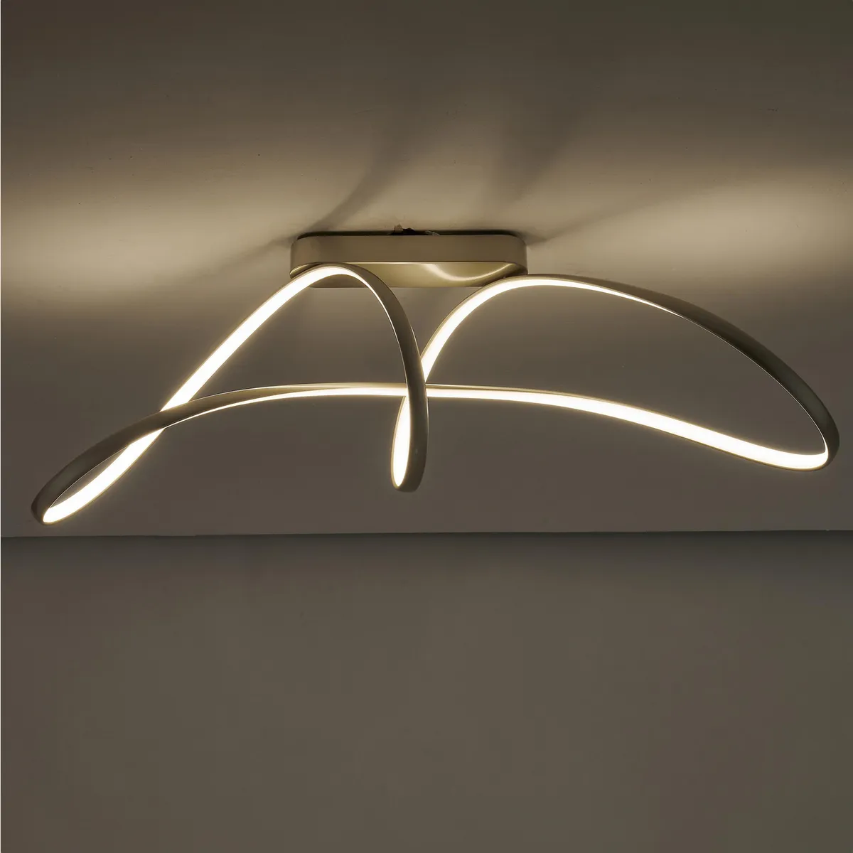 JUST HOME COLLECTION - Lámpara Techo Metal Gris