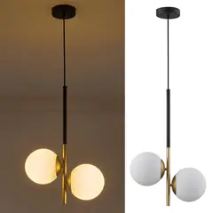 JUST HOME COLLECTION - Lámpara Colgante Metal Negro