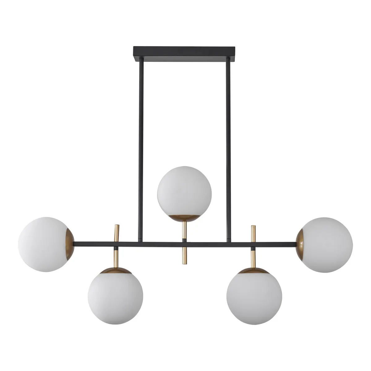 JUST HOME COLLECTION - Lámpara Techo Metal Negro