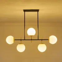 Lámpara Techo Metal Negro