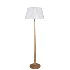 JUST HOME COLLECTION - Lámpara Pie Clásica 1 Luz E27 Natural