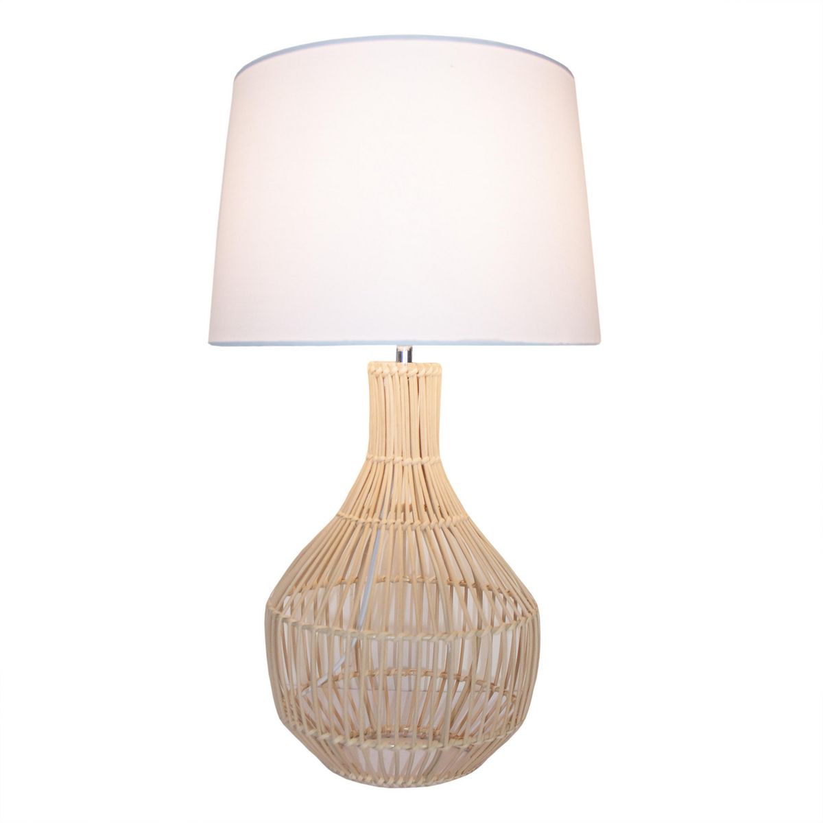 JUST HOME COLLECTION - Lámpara Mesa Carla Beige 30x51 cm