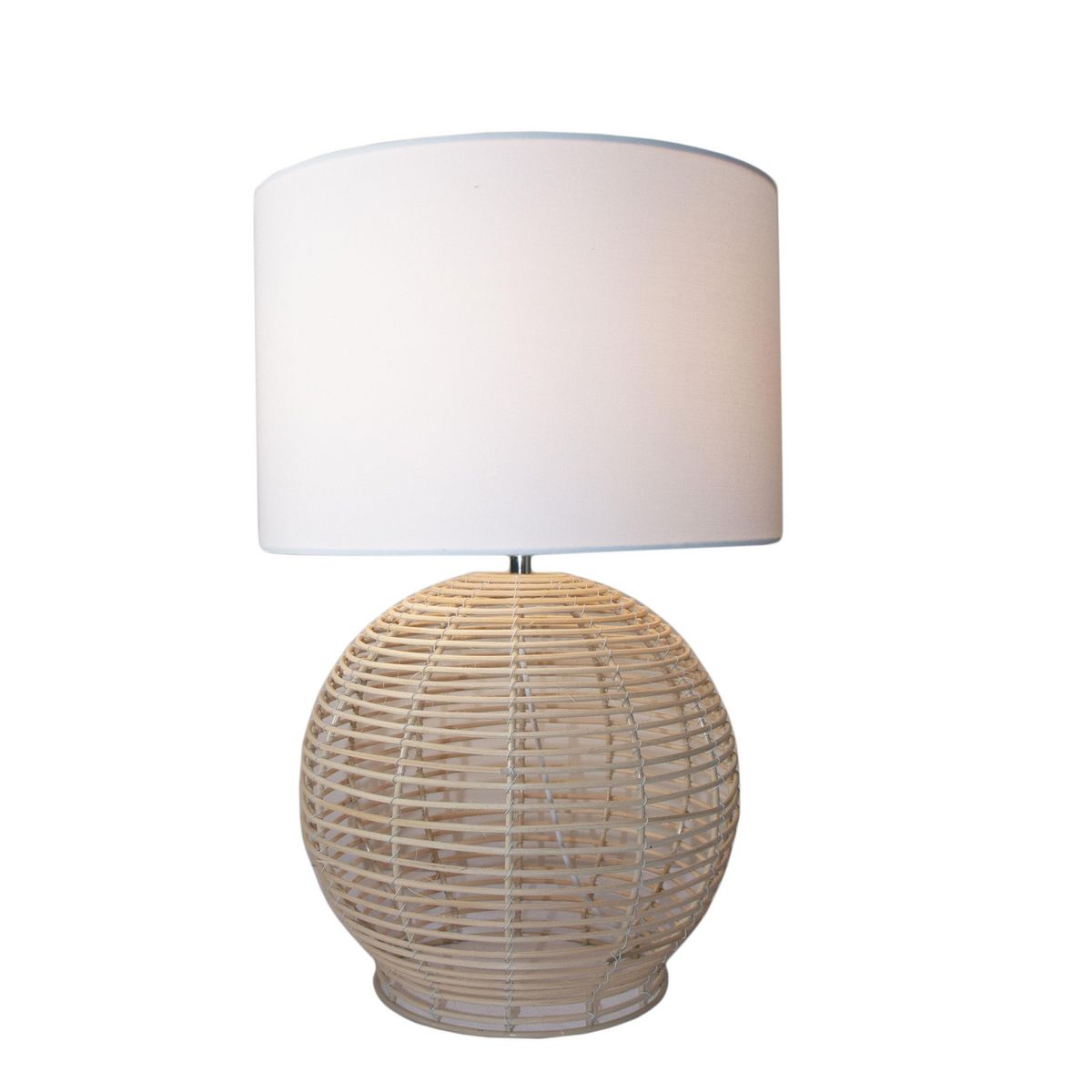 JUST HOME COLLECTION - Lámpara Mesa Sofía Beige 30x45 cm