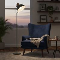 Lámpara de Pie Futura Beige 25x150 cm