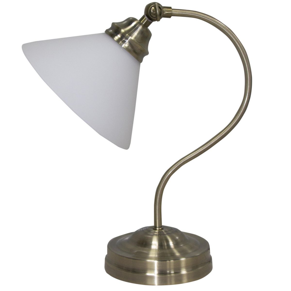 JUST HOME COLLECTION - Lámpara Mesa Chic Beige 18x33 cm