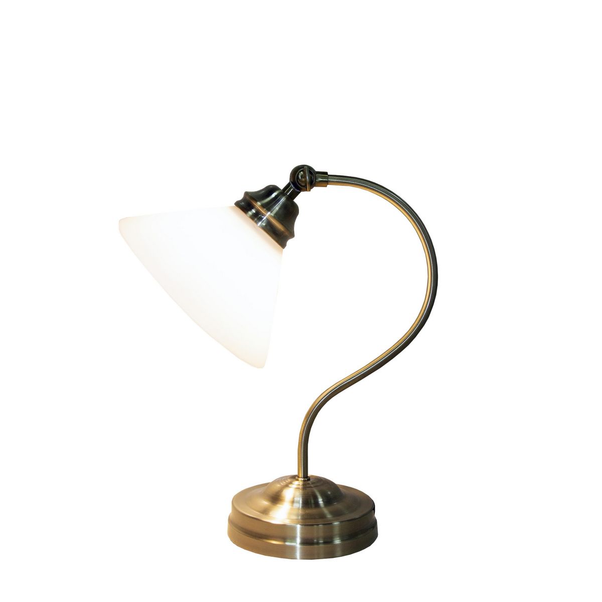 JUST HOME COLLECTION - Lámpara Mesa Chic Beige 18x33 cm