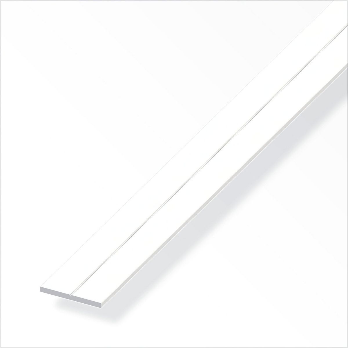 ALFER - Barra plana plástica 29,5x250 cm