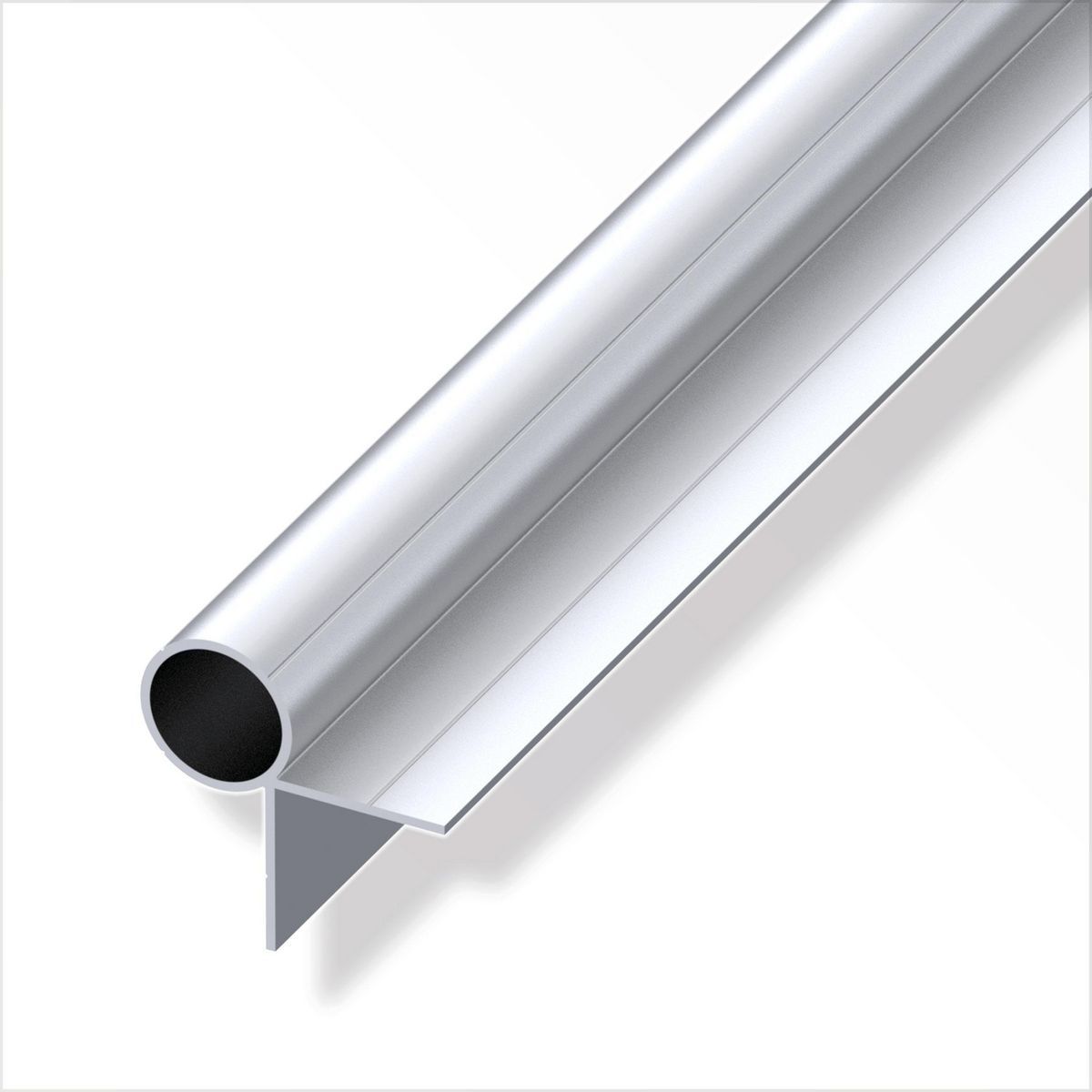 ALFER - Tubo redondo 2 br. aluminio 23,5 1,0 m