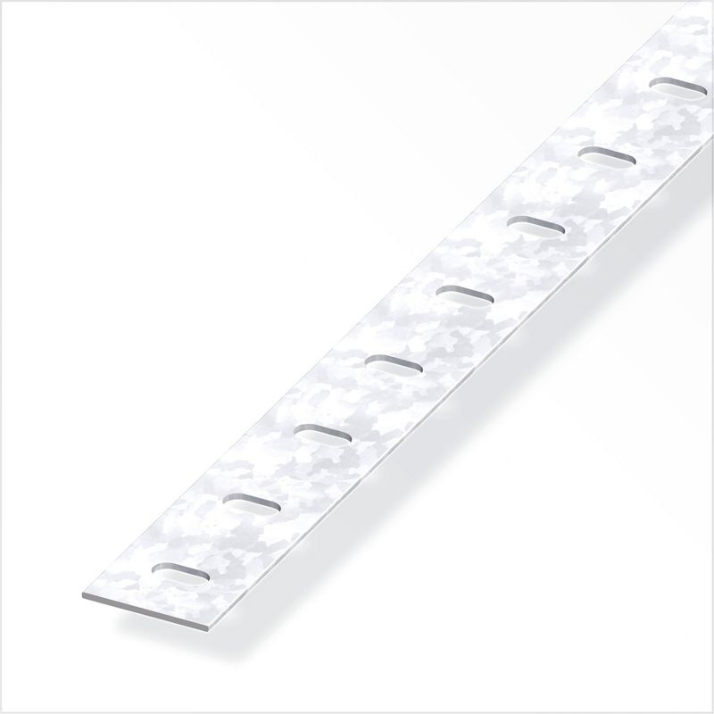 ALFER - Barra plana 23,5 mm x 1 metro acero