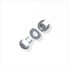 ALFER - Pack 20 Tornillos Ovalados M6X16St Galvanizados