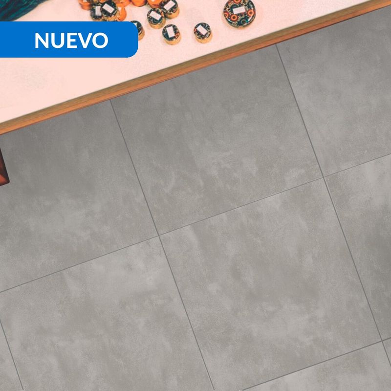 HOLZTEK - Cerámica 53x53 cm Cemento Dark Gris Oscuro 2.81 m2