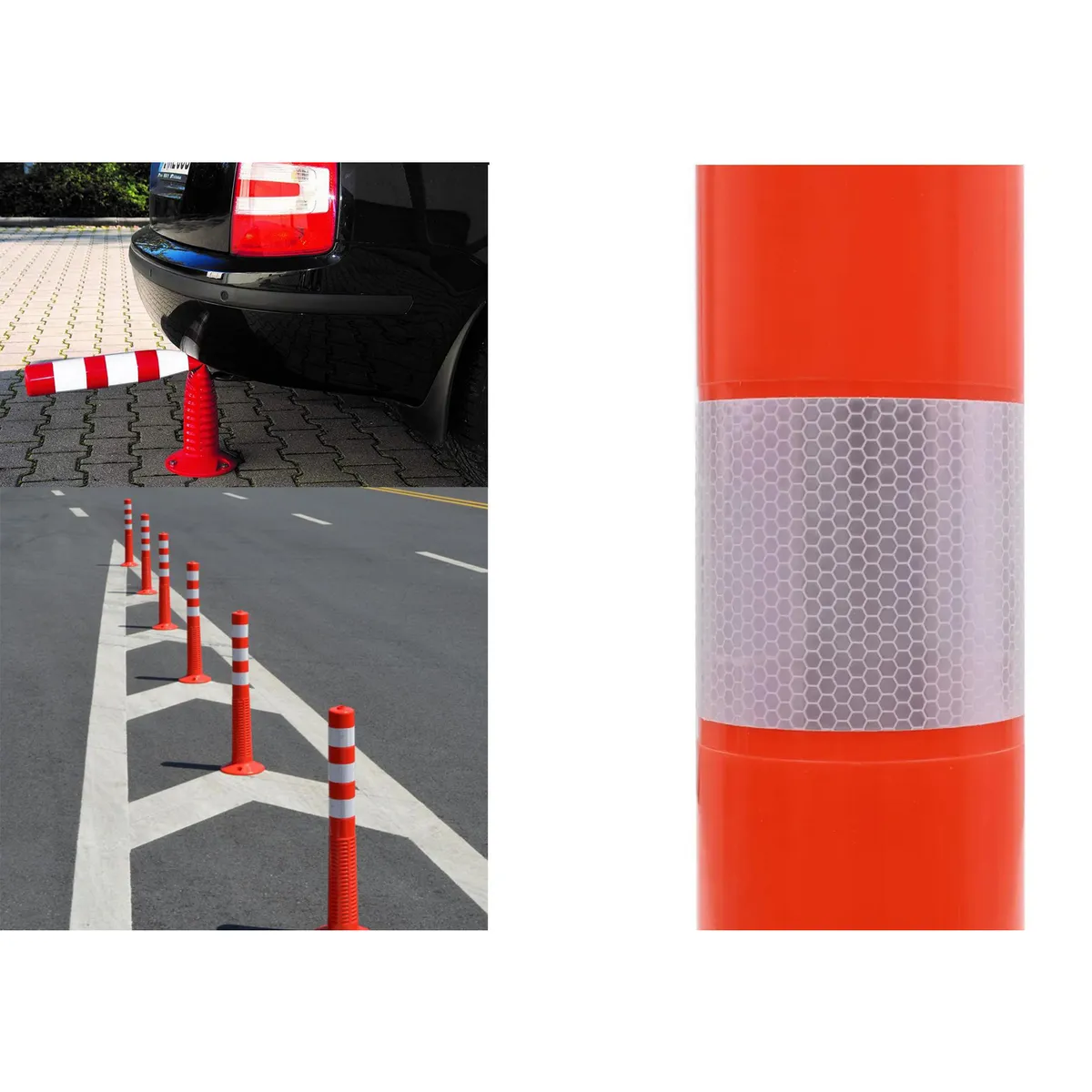 FIXSER - Poste seguridad 75 cm