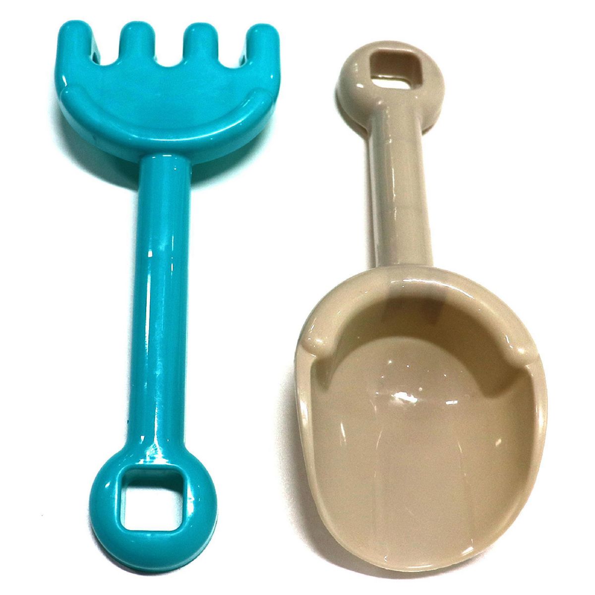 KLIMBER - Set 2 Accesorios Playa Infantil Pala Rastrillo Para Arena