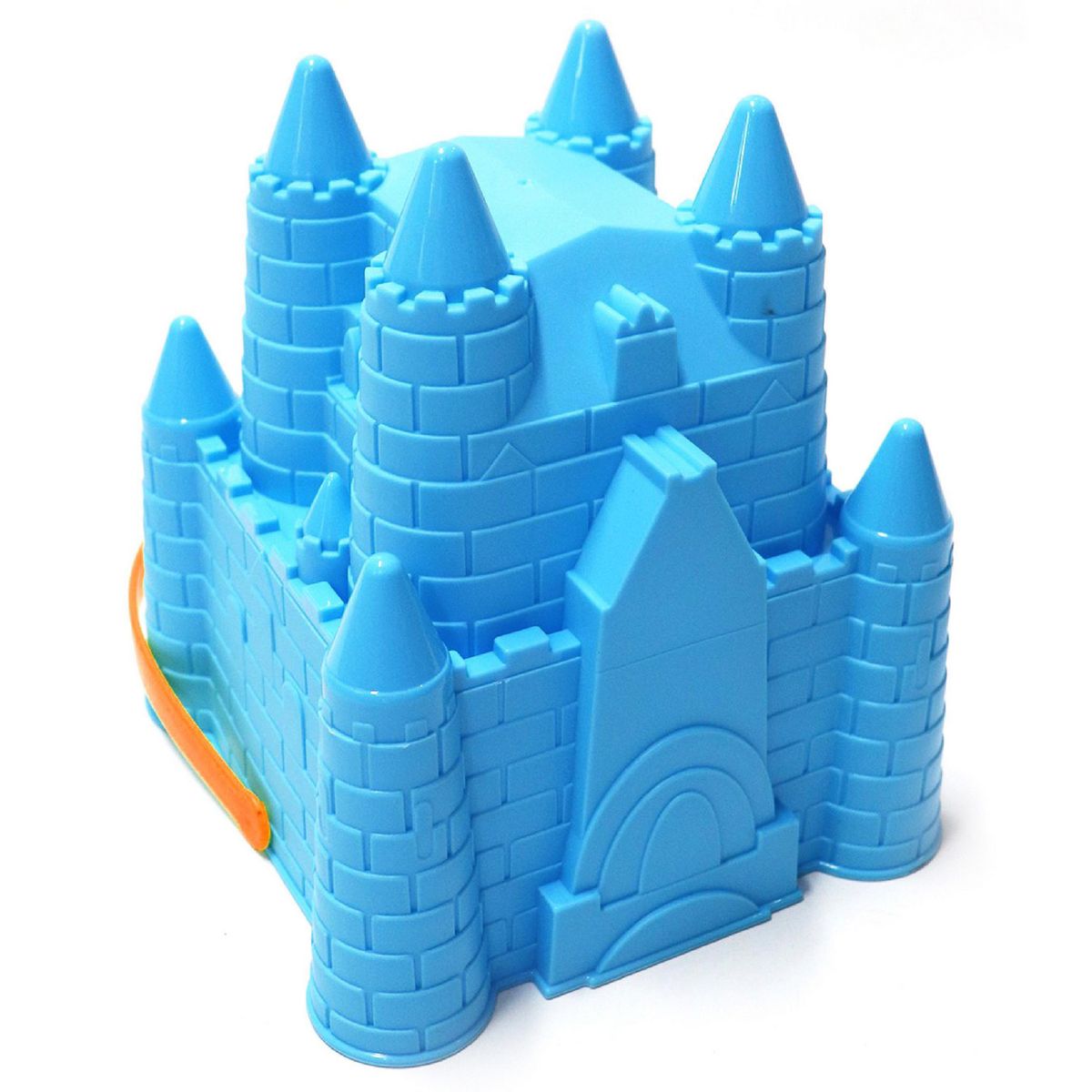 KLIMBER - Molde de Arena Grande 18.6x21x18.6 cm Celeste/Naranjo Desde 3 años