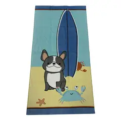 KLIMBER - Toalla Playa Perro 400 gr Algodón 70x140 cm Varios