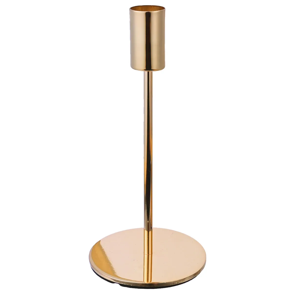 JUST HOME COLLECTION - Candelabro largo dorado 17cm