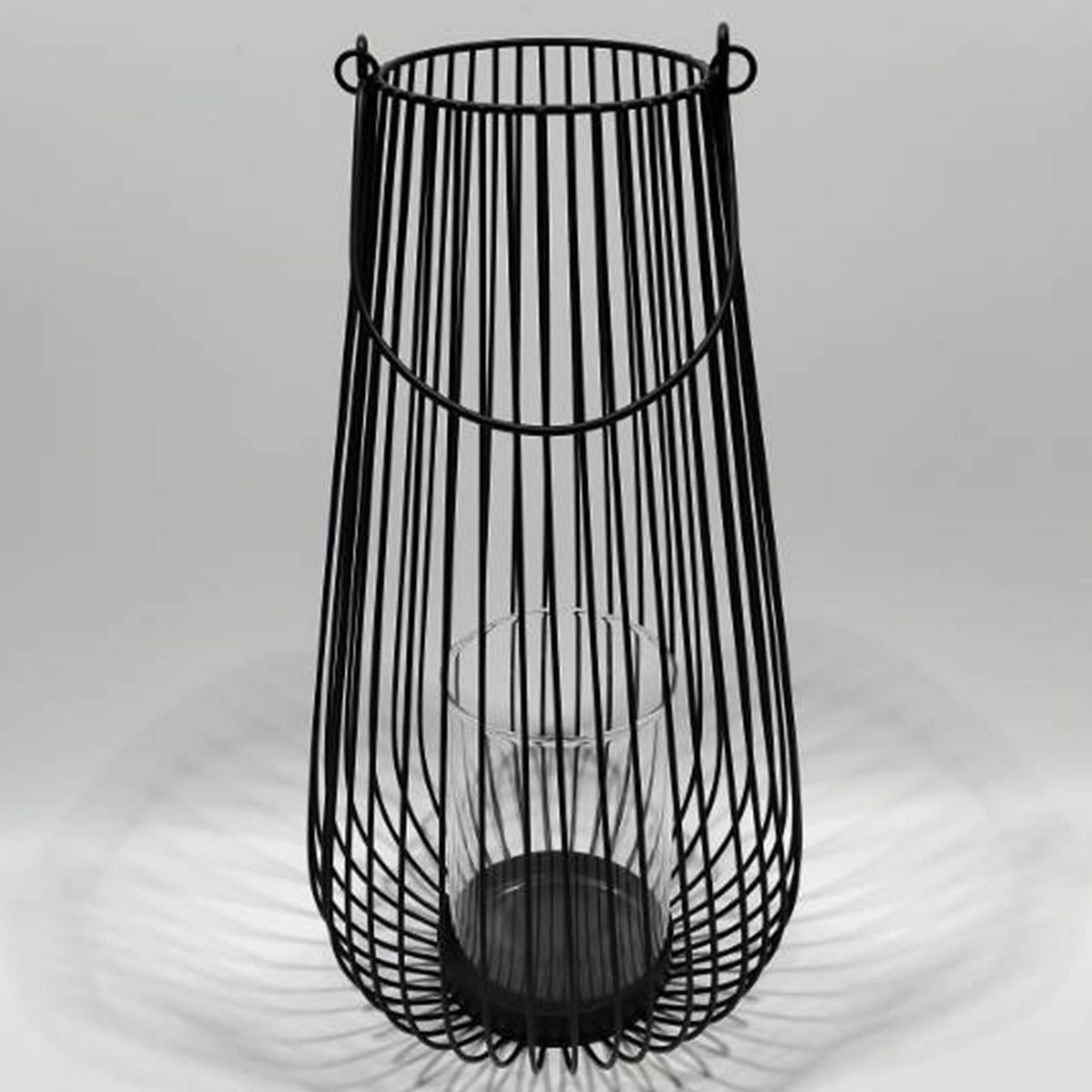 JUST HOME COLLECTION - Candelabro metal negro 36cm