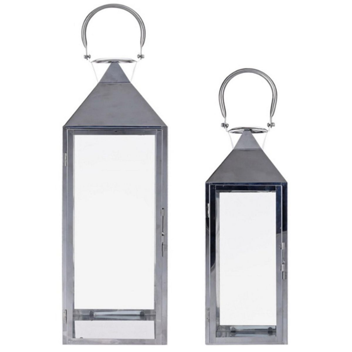 JUST HOME COLLECTION - Candelabro acero inox 40cm