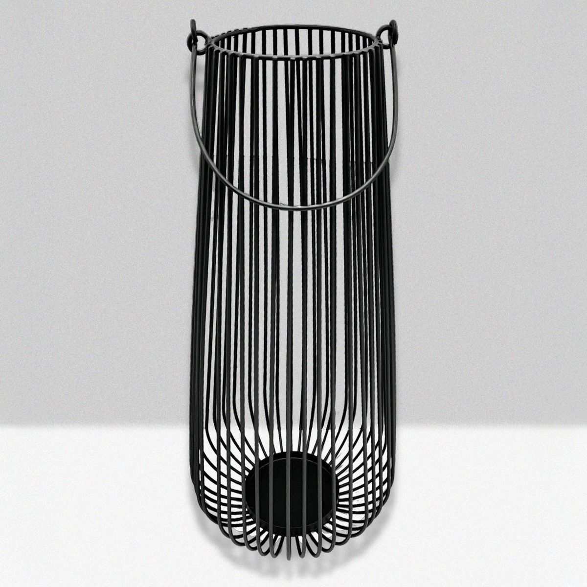 JUST HOME COLLECTION - Candelabro metal negro 45cm