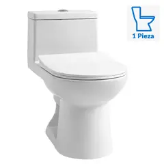 CORONA - Sanitario One piece a Piso 30,5 cm 4.8 Litros Madrid Blanco