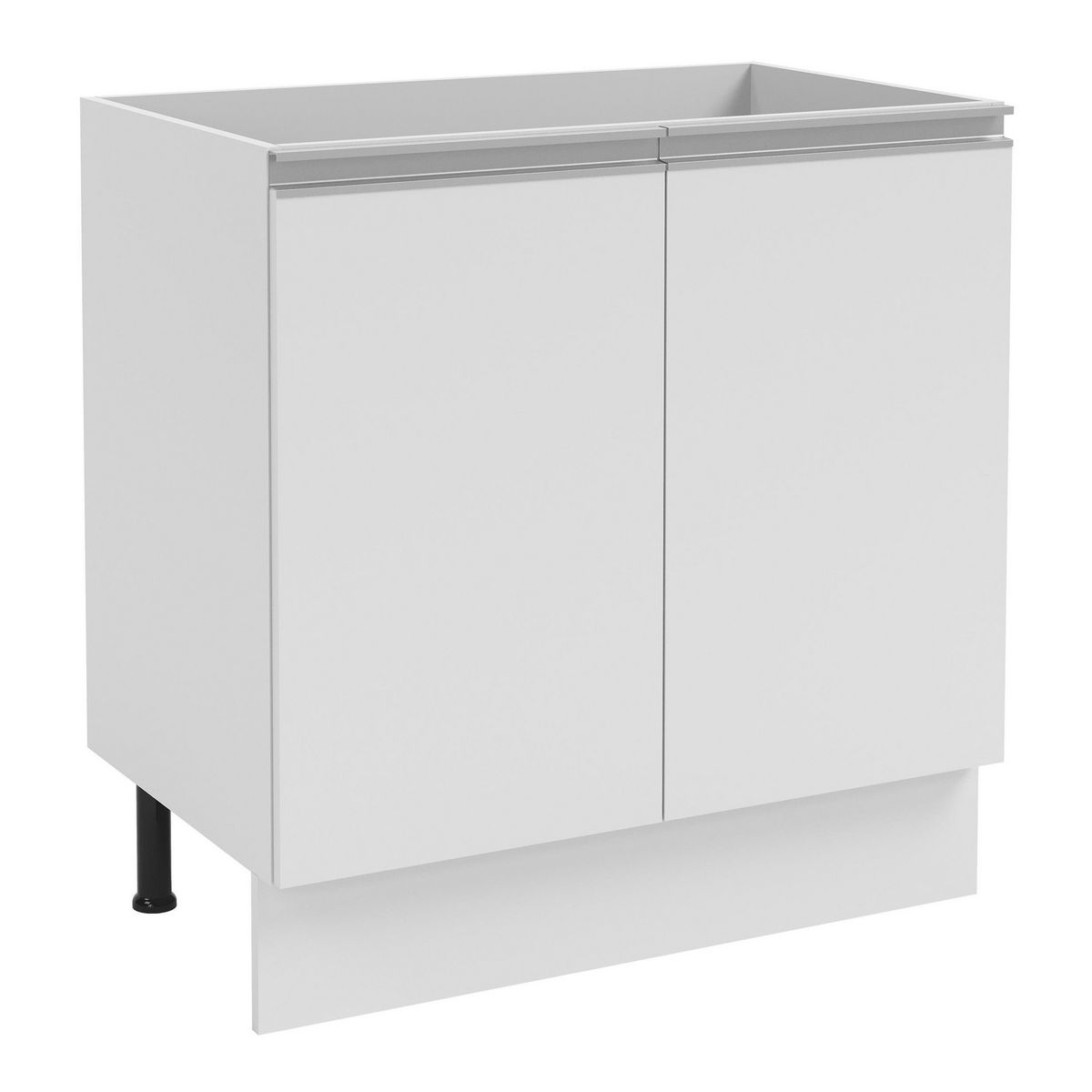 JUST HOME COLLECTION - Mueble de Cocina Base 2 Puertas Sin Cubierta 80 cm Atlas