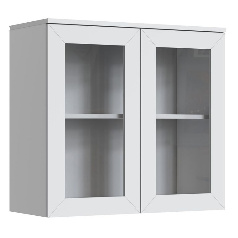 Mueble de Cocina Mural 2 Puertas con Vidrio 70 cm Atlas